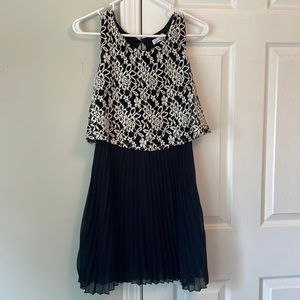 Black and white dress